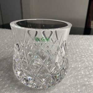 Galway Irish Crystal flower vase